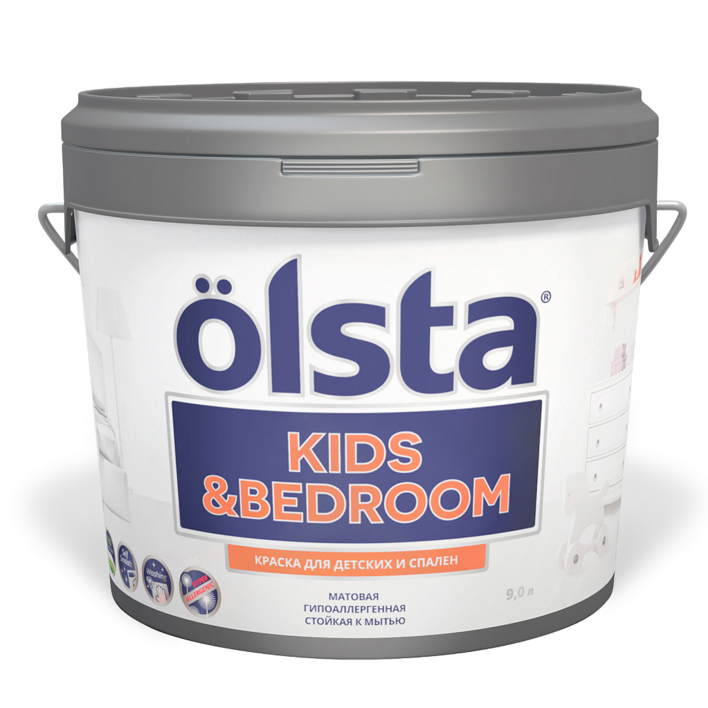 OLSTA KIDS&BEDROOM Краска для детских комнат и спален